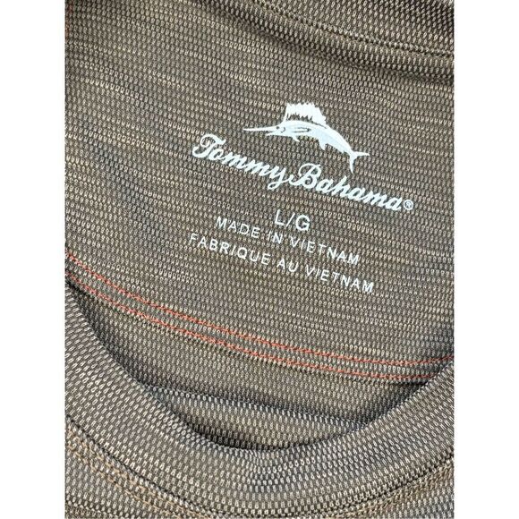 Tommy Bahama brown short sleeve T-shirt - L - Picture 3 of 7